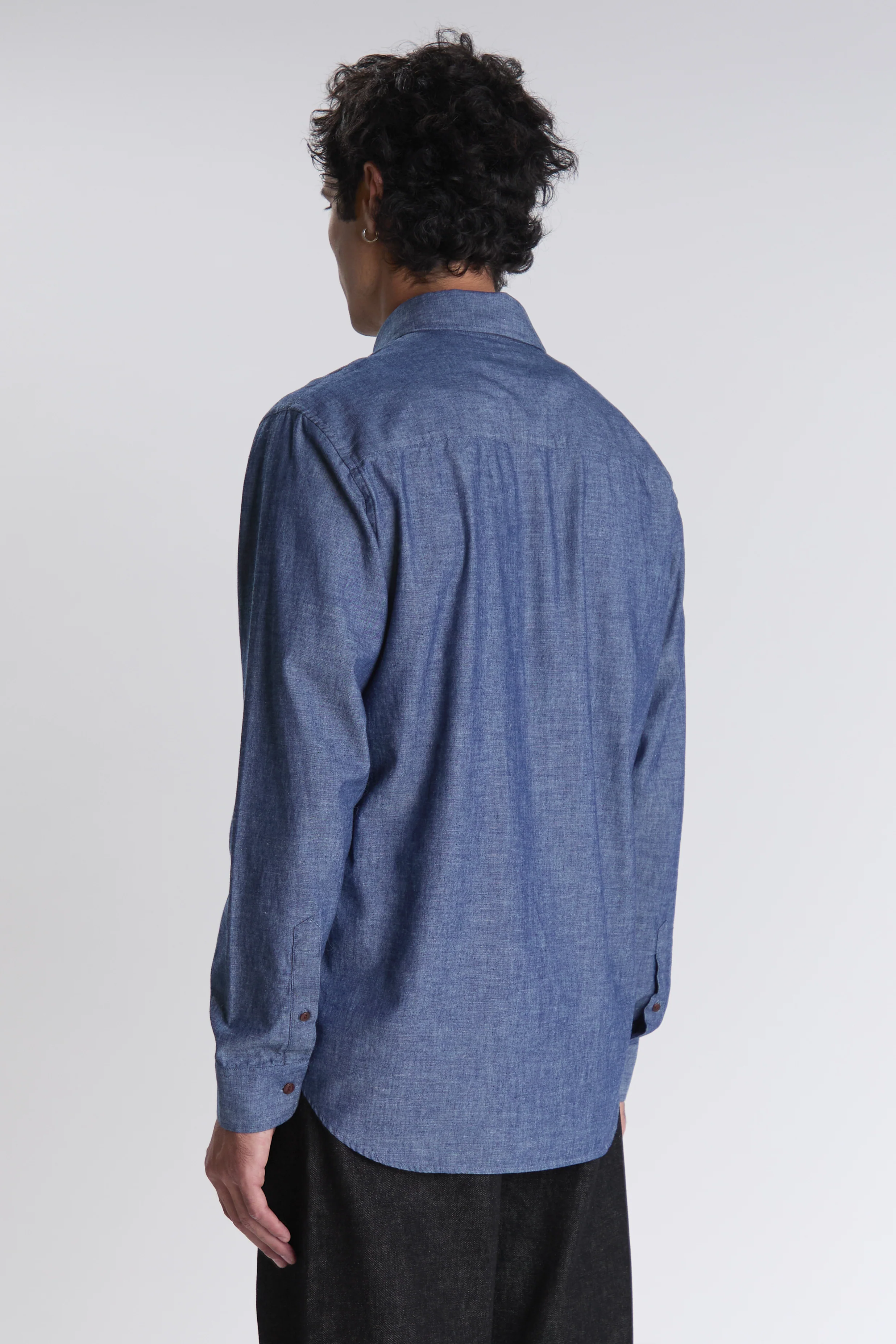 Chemise Calvi indigo - Image 4